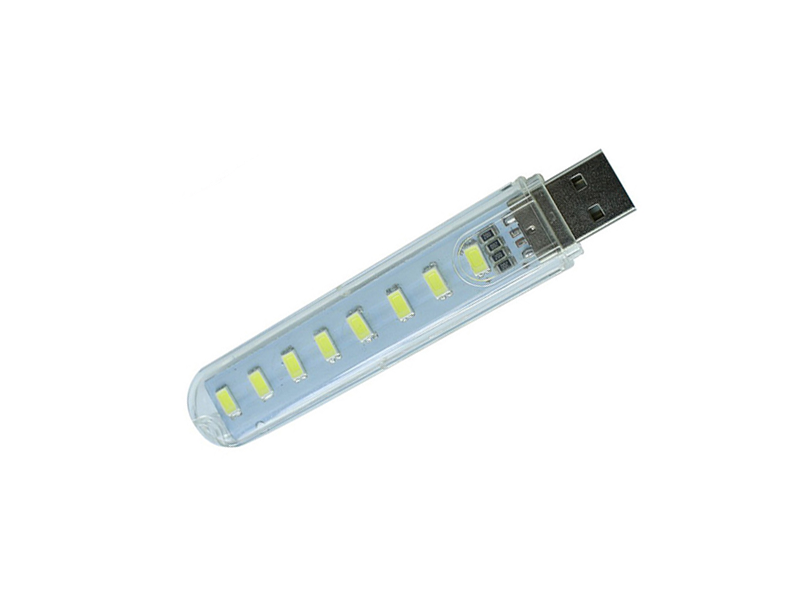 USB 8 LED 200 Lumens Cool White Light - Image 3